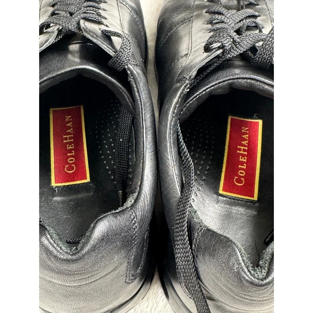 Cole‎ Haan Leather Oxford Dress Shoes Comfort Black Lace Up Mens Size 10.5 M